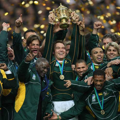'our cup doth runneth over' - Boks head 